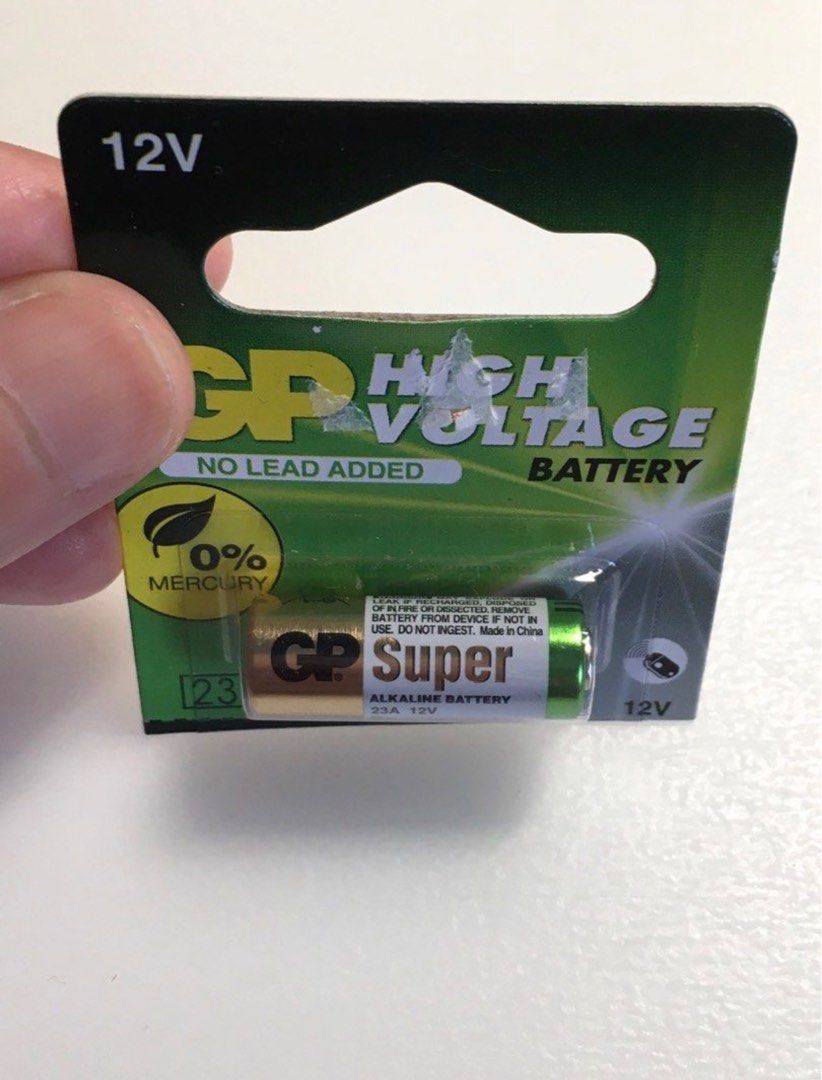 GP High Voltage Alkaline Batteries 23A SUPER 23AE-2C5