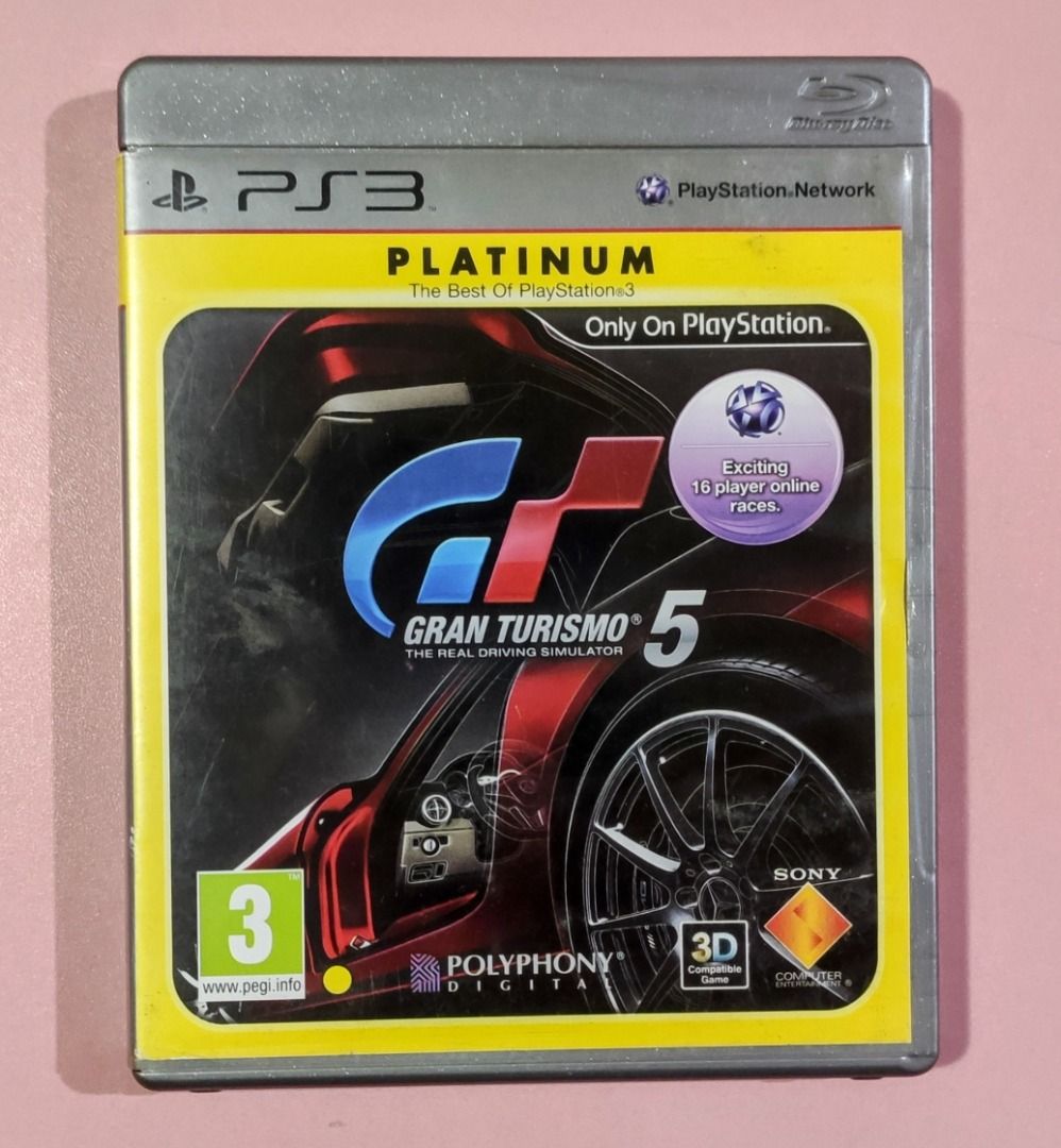 Gran Turismo 5 (Platinum: The Best of PlayStation 3) PS3 BCES-00569/P  Russia — Complete Art Scans : Free Download, Borrow, and Streaming :  Internet Archive