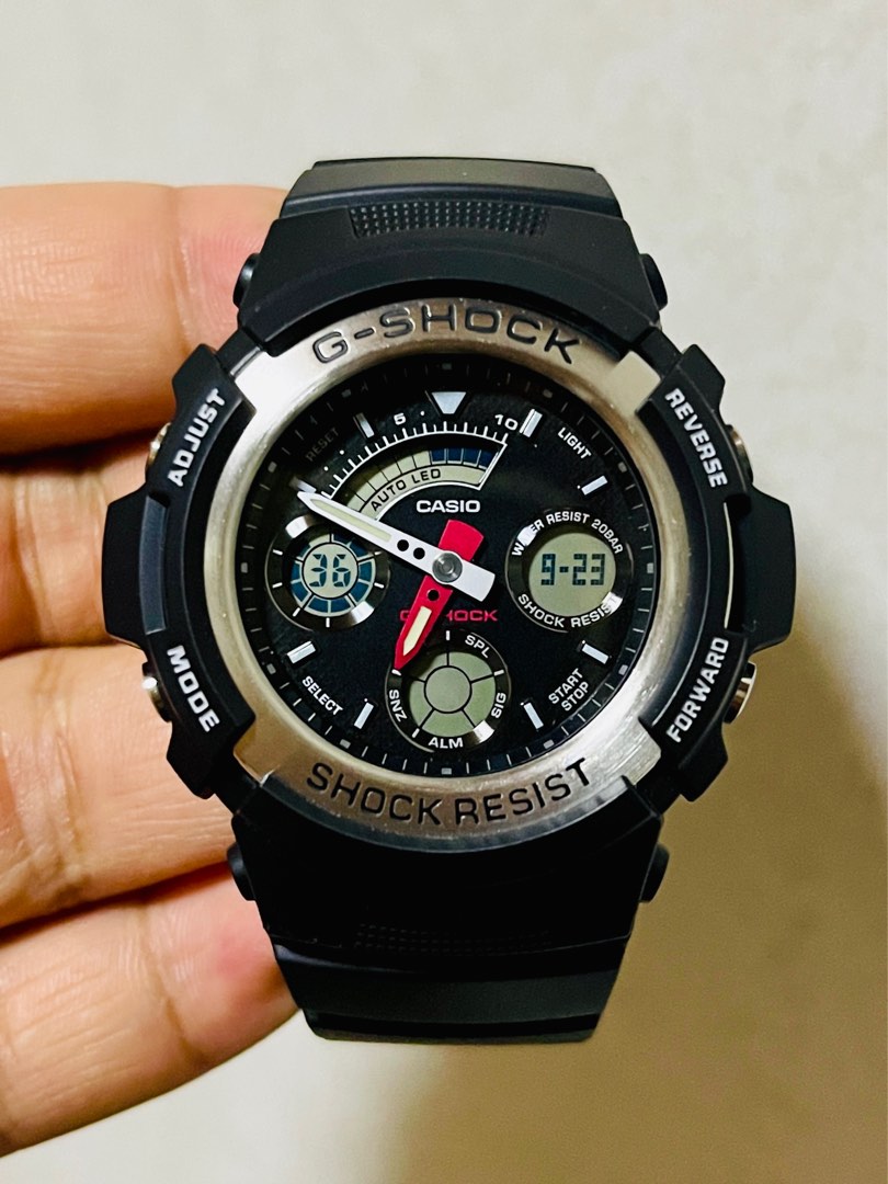 G shock best sale aw 590 manual