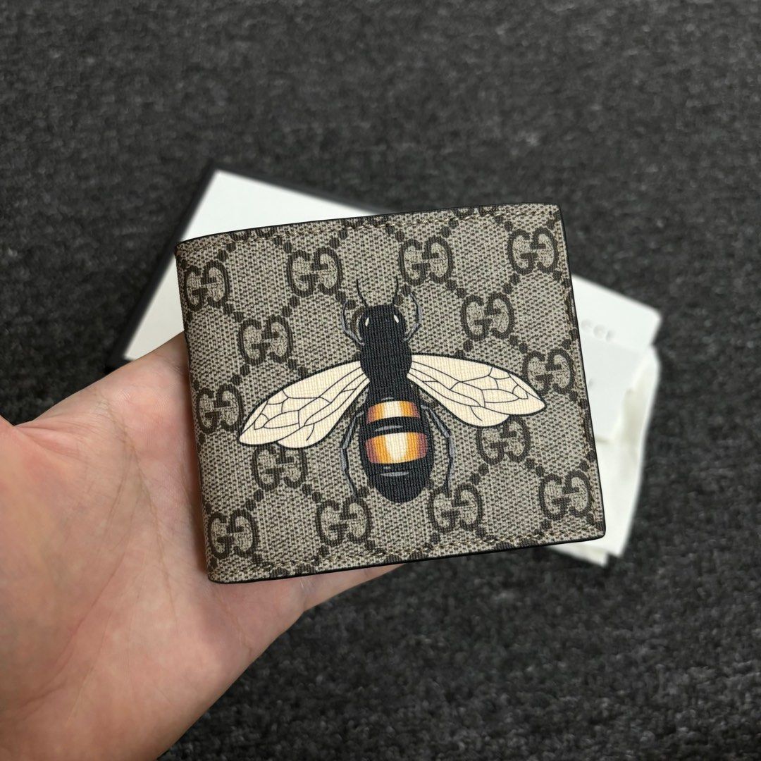 Gucci Wallet Wallet Men  Bumble bee print, Printed wallets, Gucci wallet