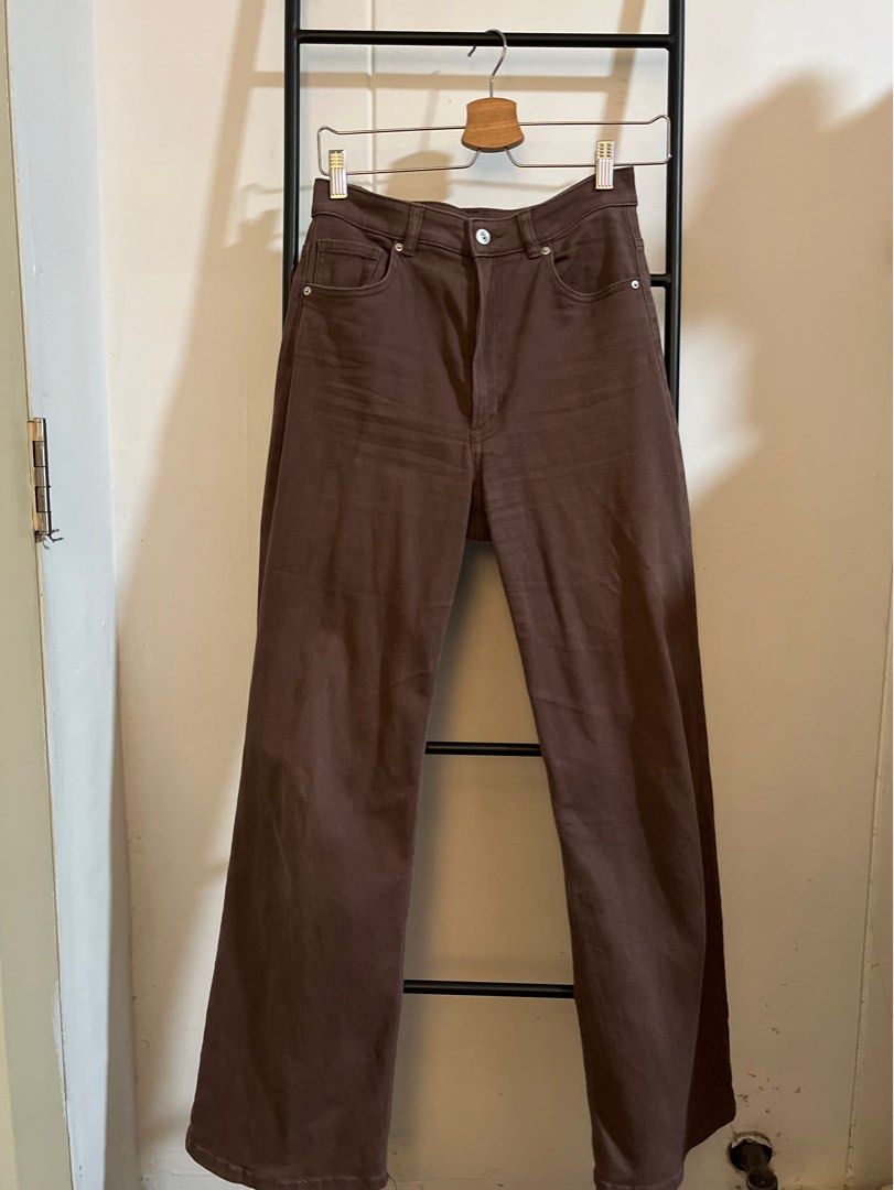 h&m brown jeans