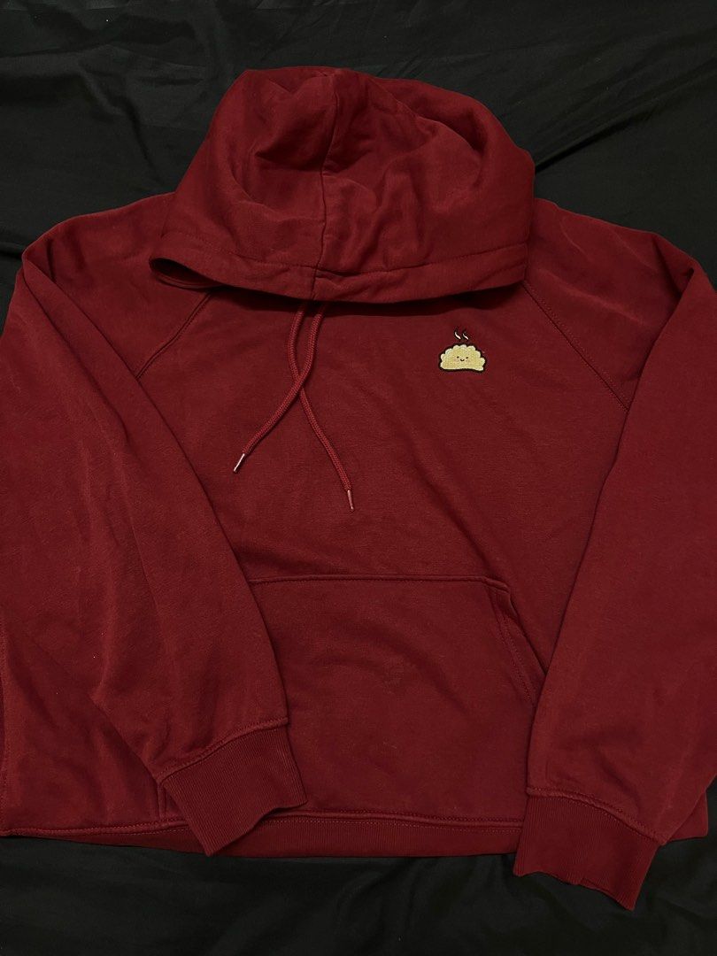 H&m maroon deals hoodie