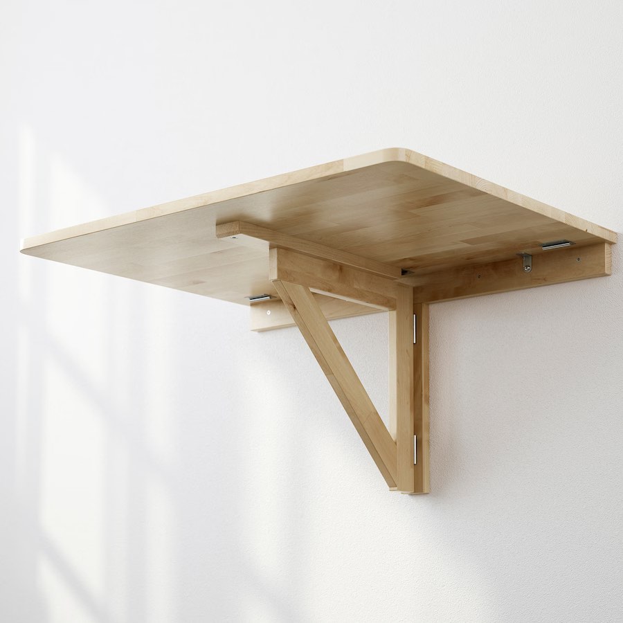 IKEA NORBO wallmounted dropleaf table, Furniture & Home Living, Furniture, Tables & Sets on