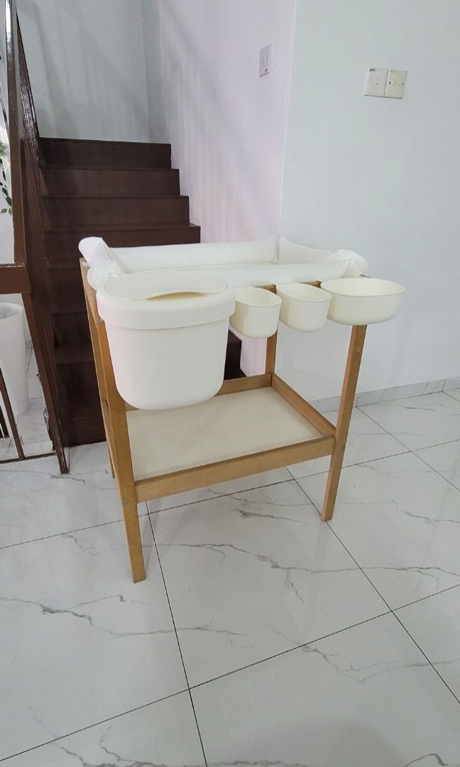 IKEA Sniglar Baby Changing Table with Accessories Babies Kids