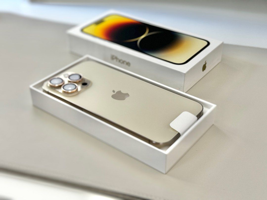 iPhone 14 Pro 128GB Gold – Power Mac Center