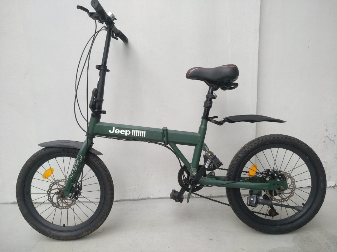 Jeep folding bike outlet