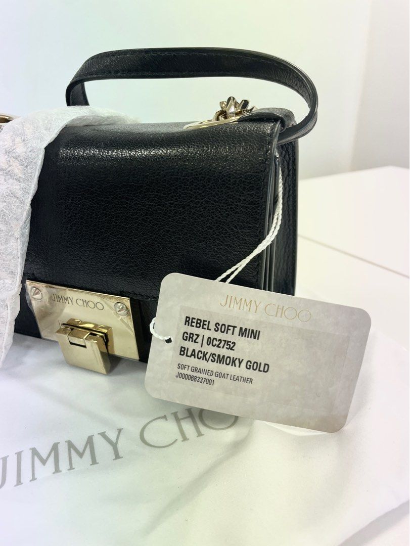 Jimmy choo rebel online soft mini