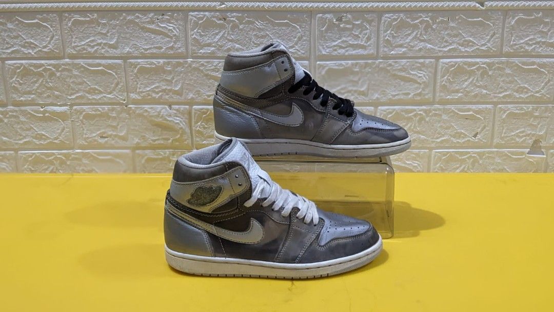 Sepatu Air Jordan Japan Silver Jordan High CO Japan Neutral Grey 2025