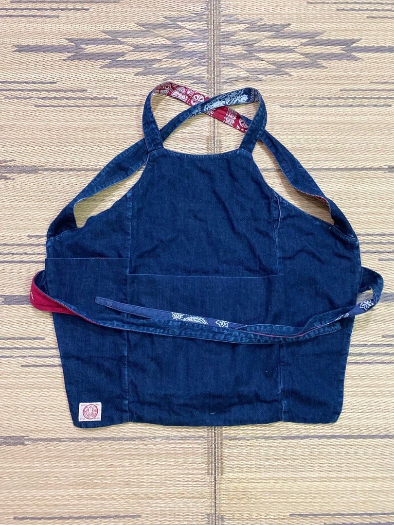 Kapital Kountry Apron Bandana Vintage Reversible, 名牌, 飾物及配件