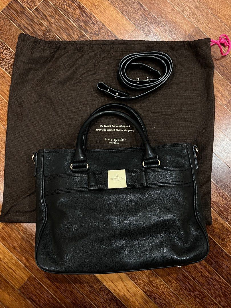 Kate spade bow top tote bag