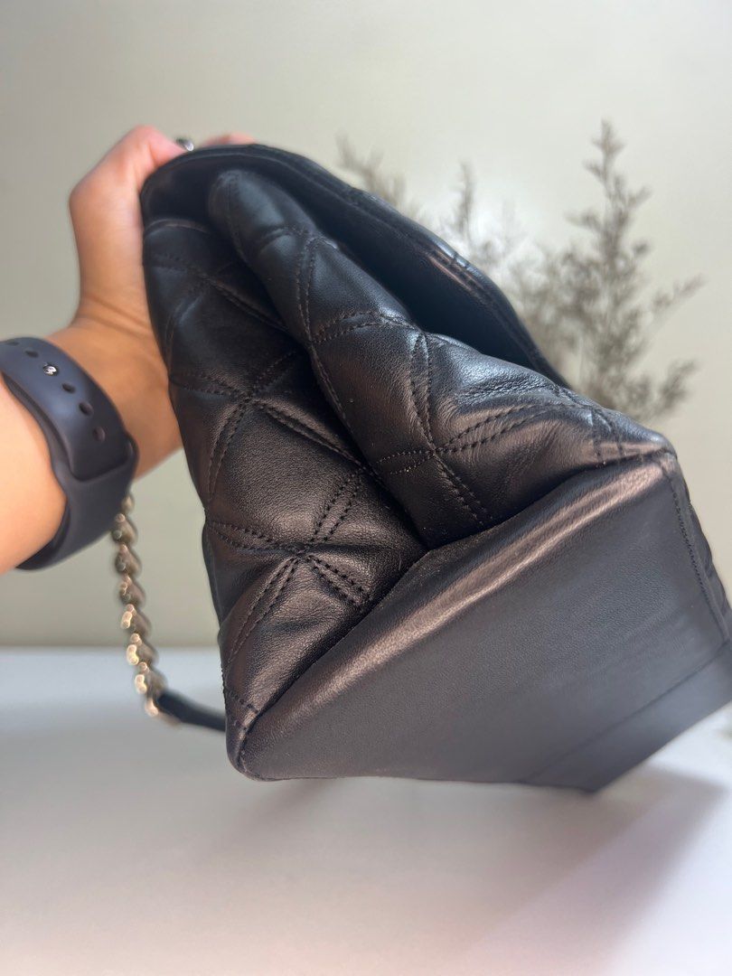Kate Spade Natalia Medium Flap Shoulder Bag - Black – Calina's Collection