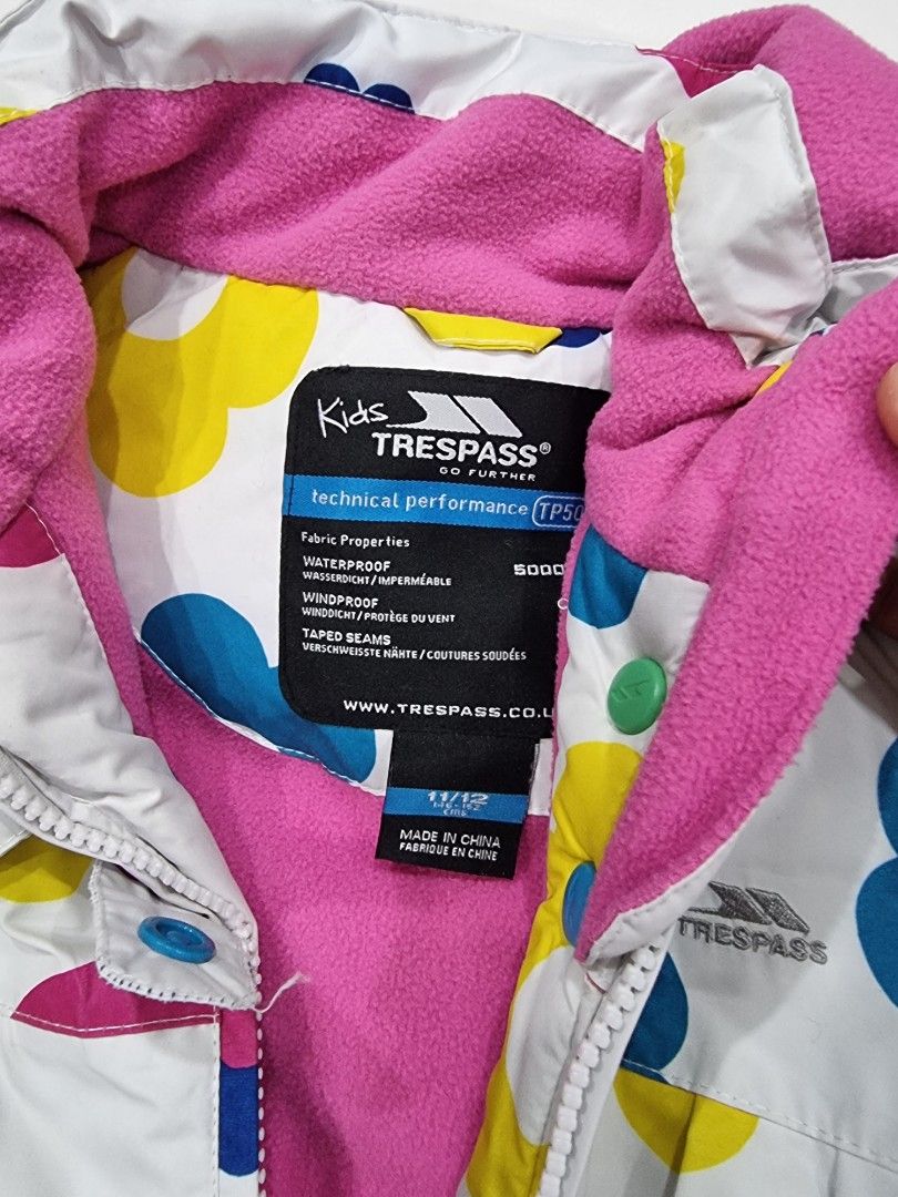 Kids Trespass ski jacket