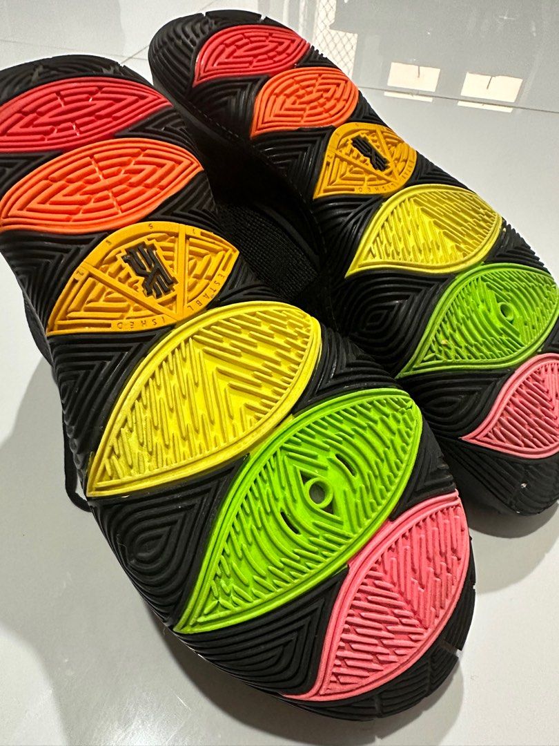 Kyrie 5 Black rainbow multicolor Men s Fashion Footwear