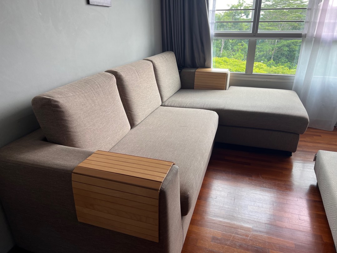 L Shape Sofa, Furniture & Home Living, Furniture, Sofas on Carousell