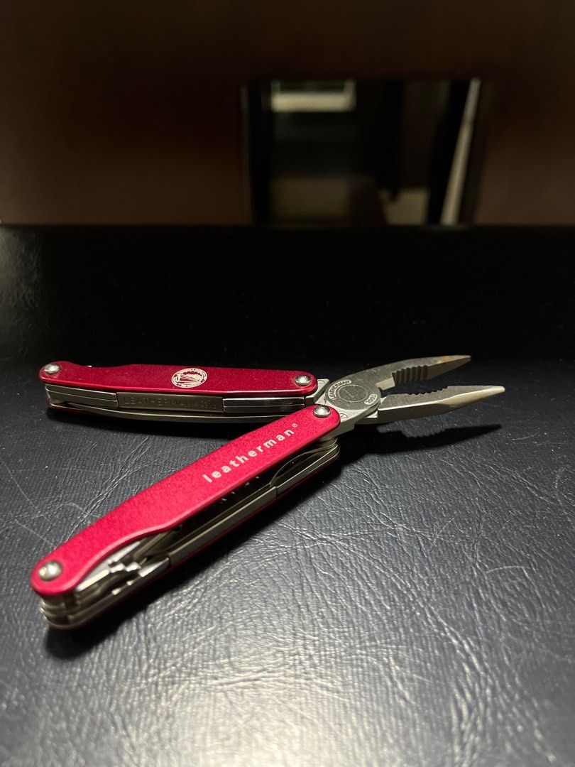 Leatherman Pocket Knife (Juice C2 Red), Furniture & Home Living