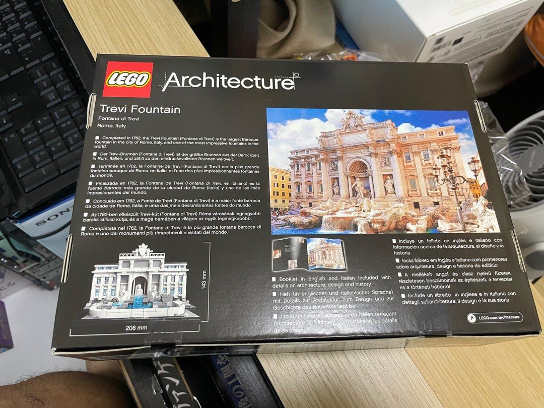 Lego 21020 Trevi Fountain, 興趣及遊戲, 玩具& 遊戲類- Carousell