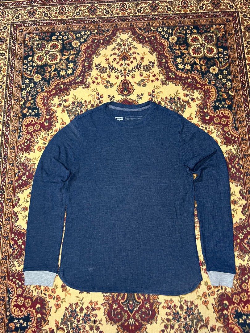 Levis waffle crewneck new arrivals