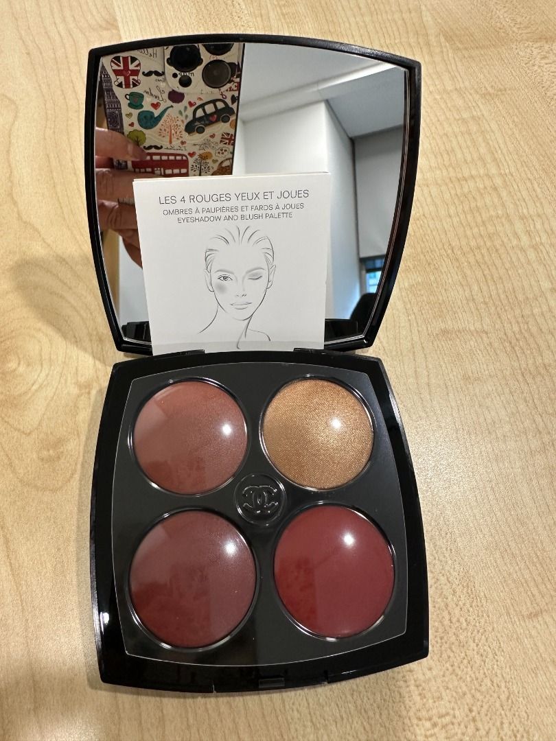 Les 4 Rouges Yeux et Joues Eyeshadow and Blush Palette, Reviewed