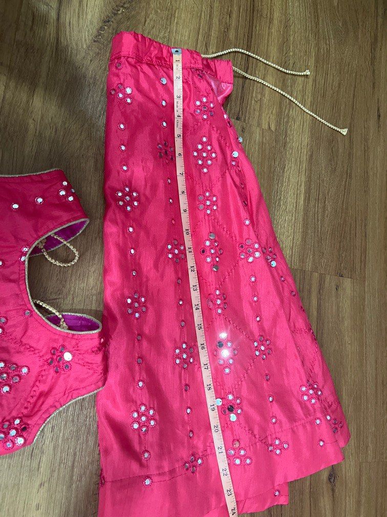 Little Girl Indian Ethnic Wear Diwali Lehenga, Women's Fashion, Dresses