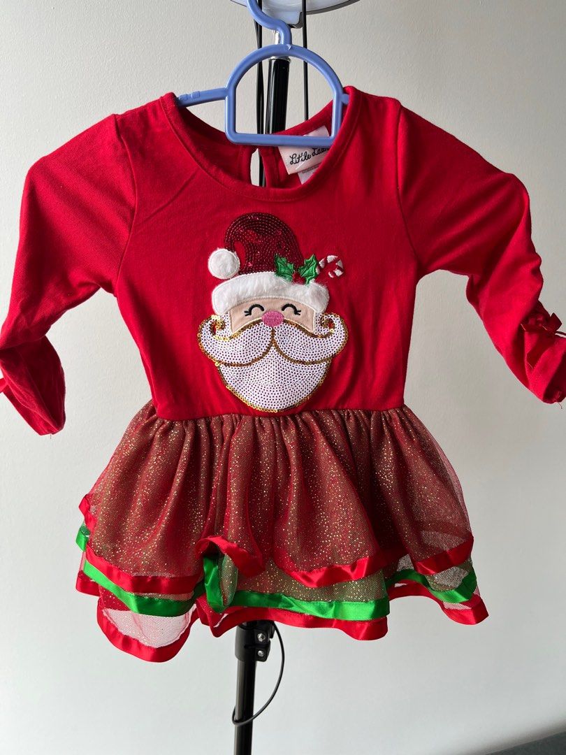 Little lass christmas outfit online