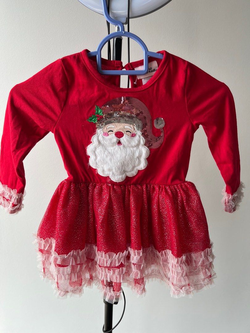 Little lass christmas dress 2 years salee