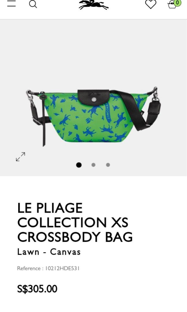 Le Pliage Collection XS Crossbody bag Lawn - Canvas (10212HDE531