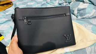 LV men waist pouch, Luxury, Bags & Wallets on Carousell