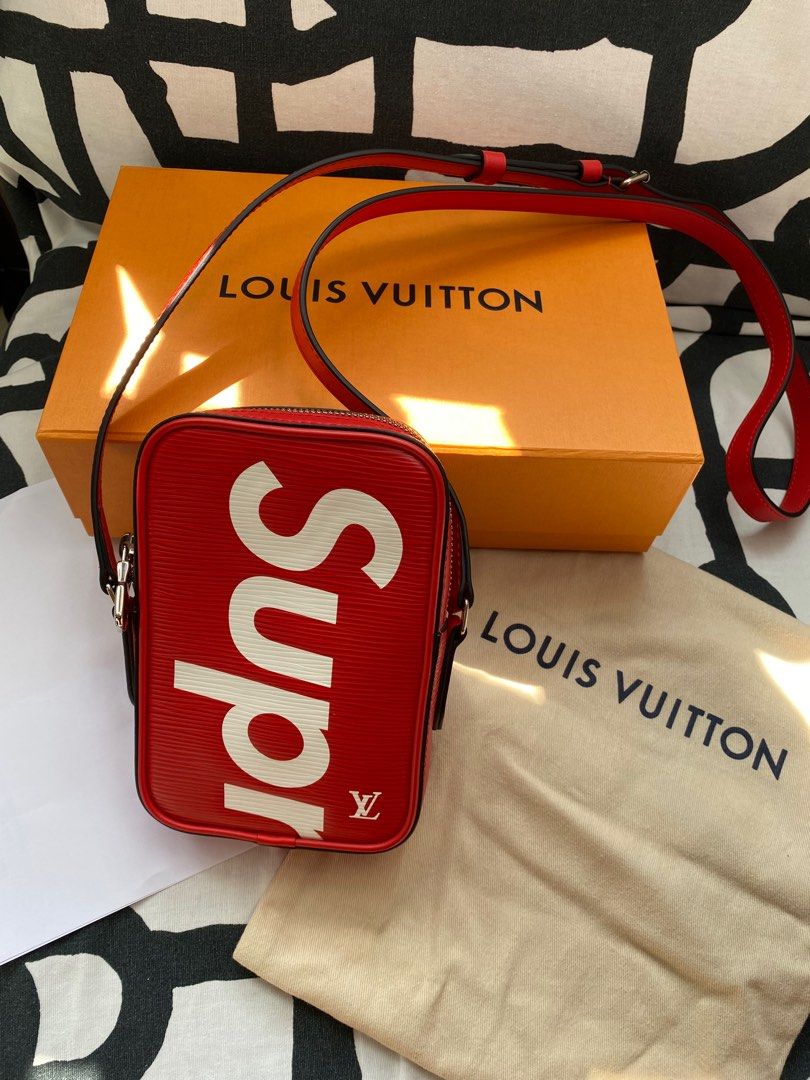 Louis Vuitton x Supreme Danube Epi PPM Red - Red Messenger Bags, Bags -  LOUSU20717