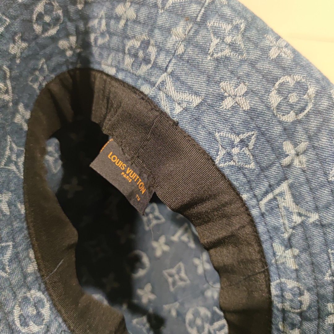 Louis Vuitton Monogram Denim Bucket Hat on Mercari #lv #denim