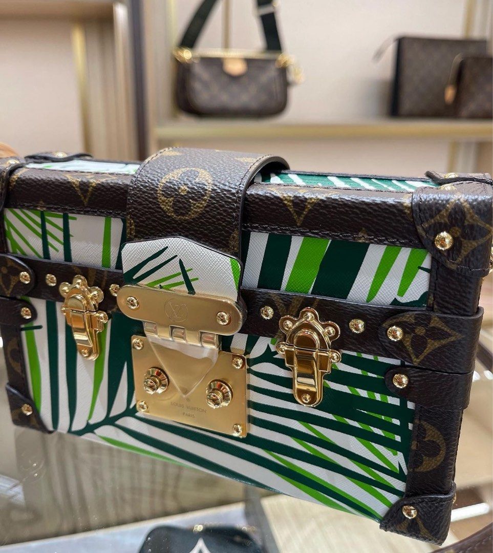 Louis Vuitton Petite Malle Handbag Limited Edition Since 1854