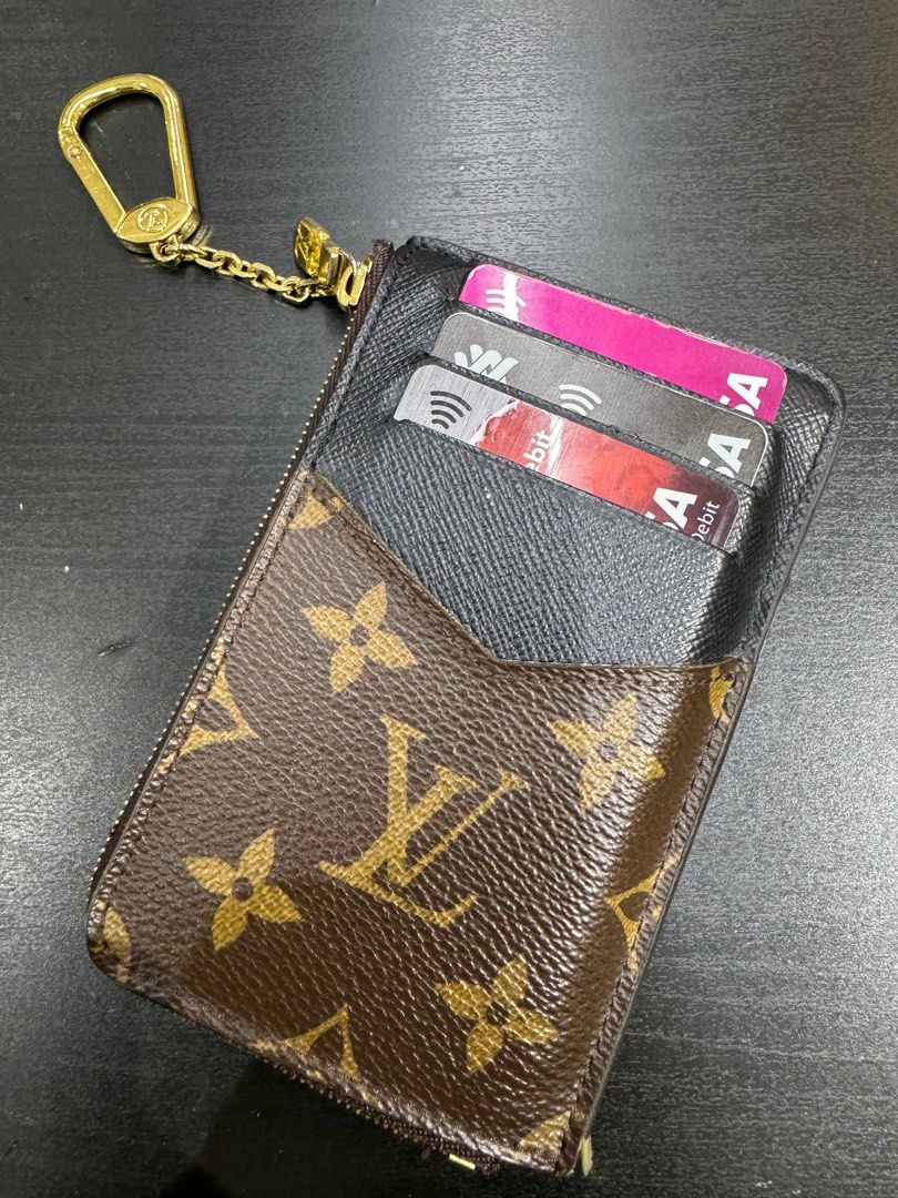 Louis Vuitton Card Wallet Keychain Holder