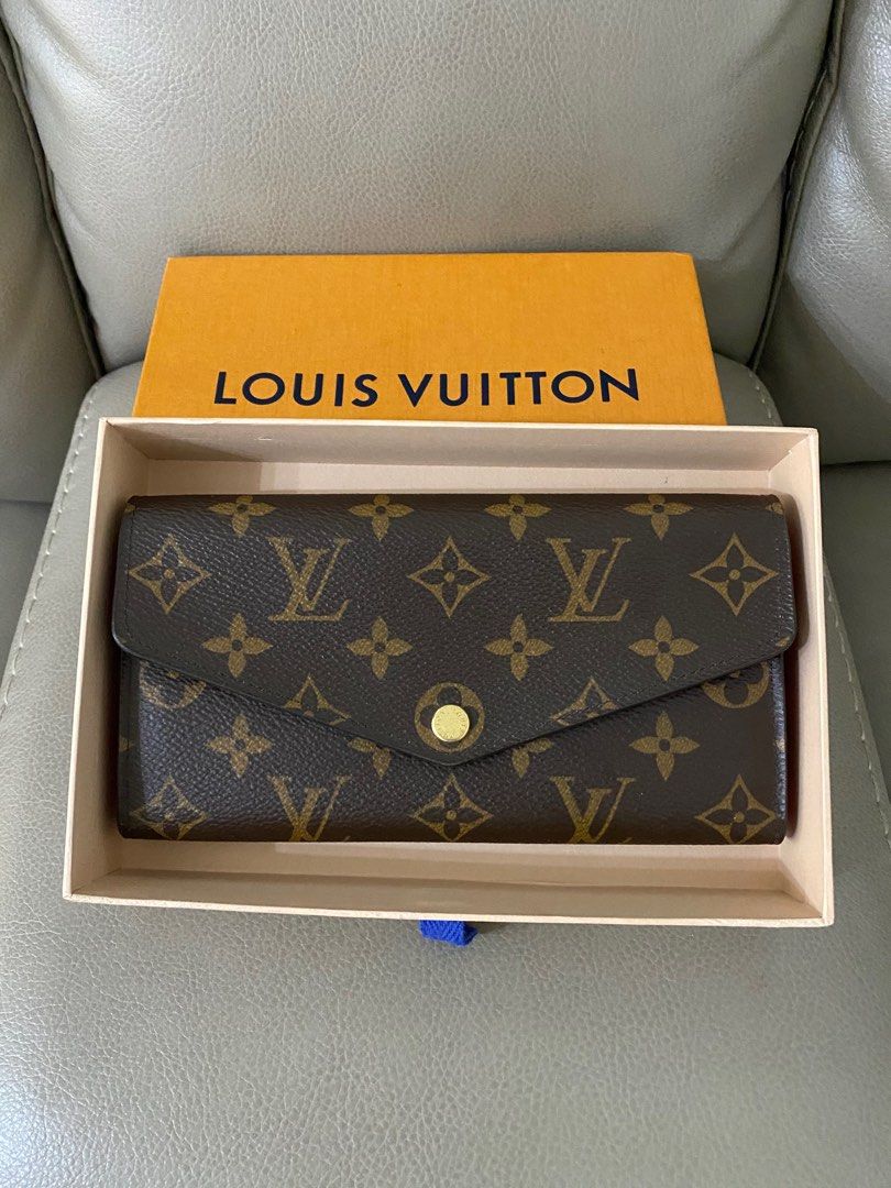 PRE LOVED] Louis Vuitton Sarah Wallet in Multicolor Black (CA4181)