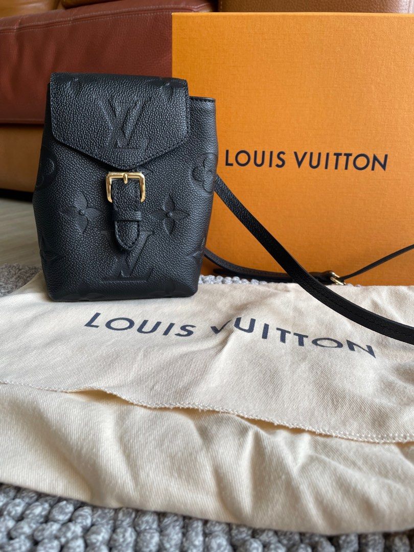 Louis Vuitton Tiny Backpack Monogram Empreinte Black in Grained Cowhide  Leather with Gold-tone - US