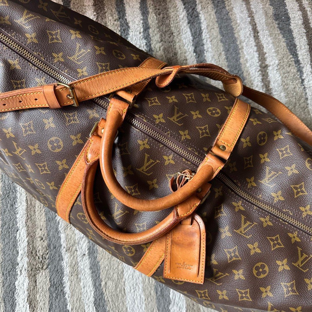 Vintage Louis Vuitton Keepall 60 Monogram Duffel Bag 4MQ9D8R