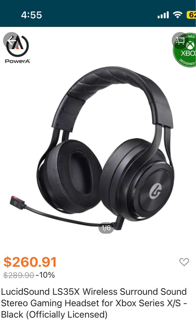 Lucidsound ls35x wireless surround hotsell sound gaming headset