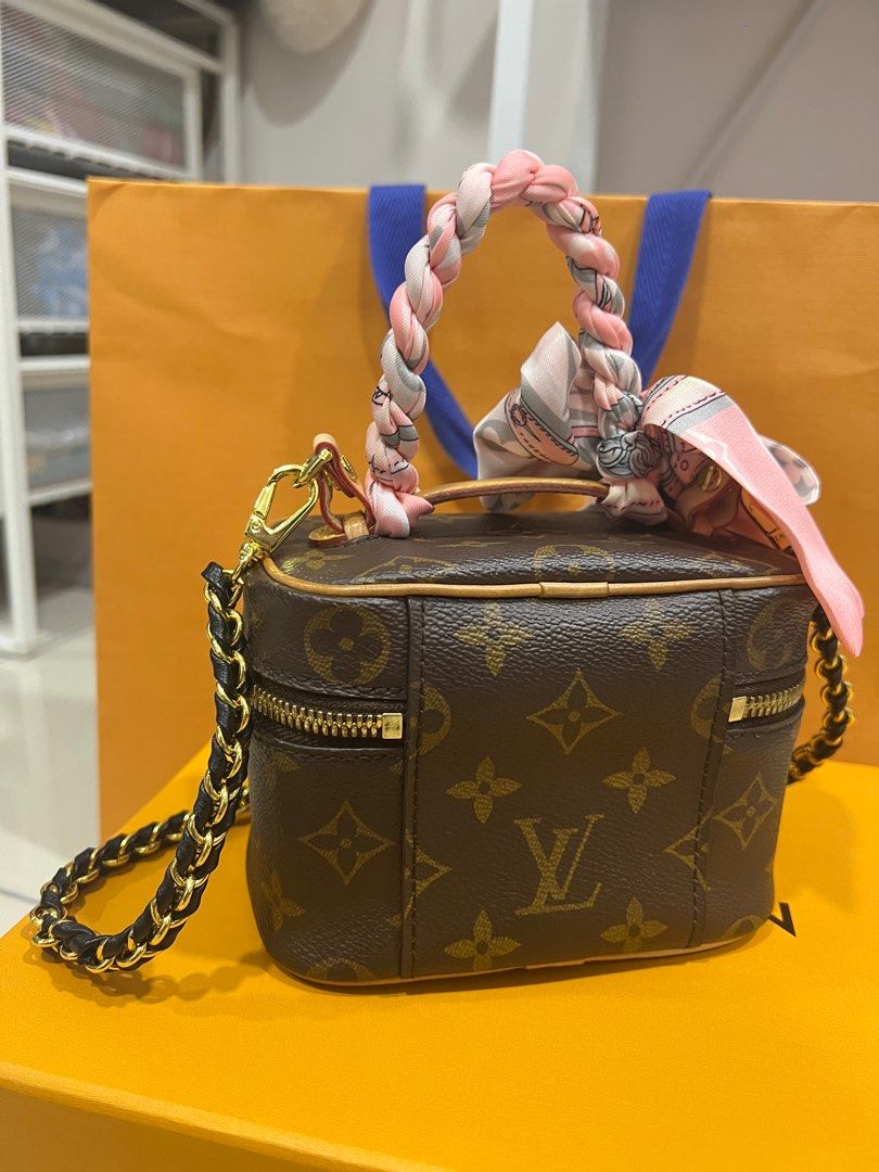 PRE-ORDER: Louis Vuitton LV Monogram Nice Nano Toiletry Vanity Kit, Luxury,  Bags & Wallets on Carousell