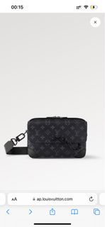 Authentic Louis Vuitton x Virgil Abloh Men's Ambassadeur PM Bag Black  M58711, Luxury, Bags & Wallets on Carousell