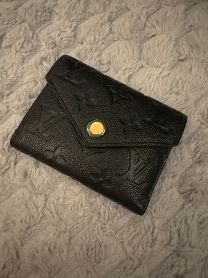 Victorine Wallet Monogram Empreinte Leather - Women - Personalization