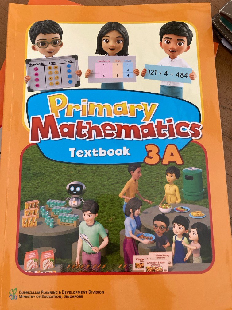 Mathematics Primary 3A textbook, Hobbies & Toys, Books & Magazines ...