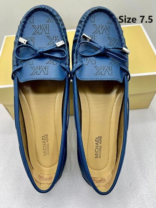 Michael kors loafers blue online