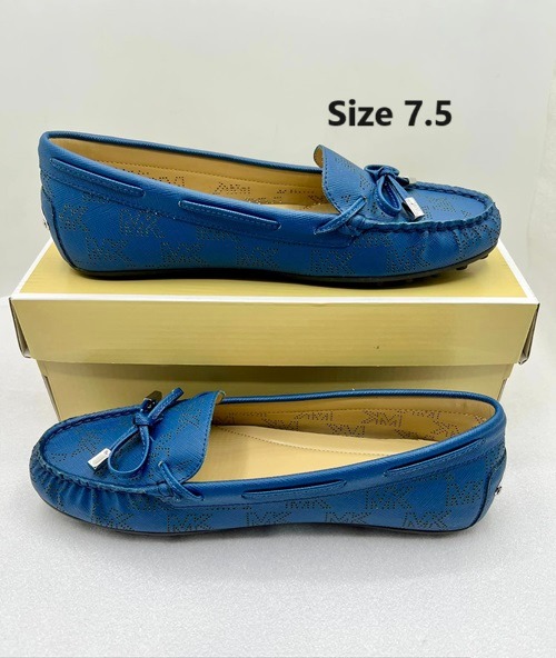 Michael Kors Loafer Shoes Blue Size 7.5 Women s Fashion Footwear