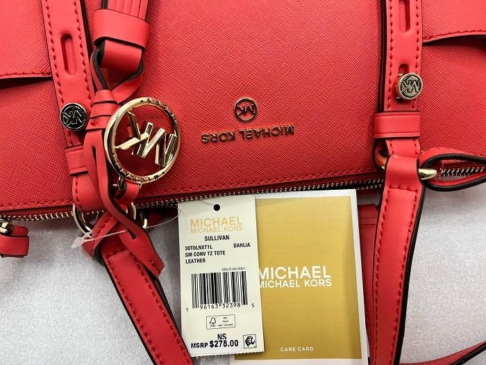 Michael Kors Sullivan Small Saffiano Leather Top-Zip Tote Bag, Luxury, Bags  & Wallets on Carousell