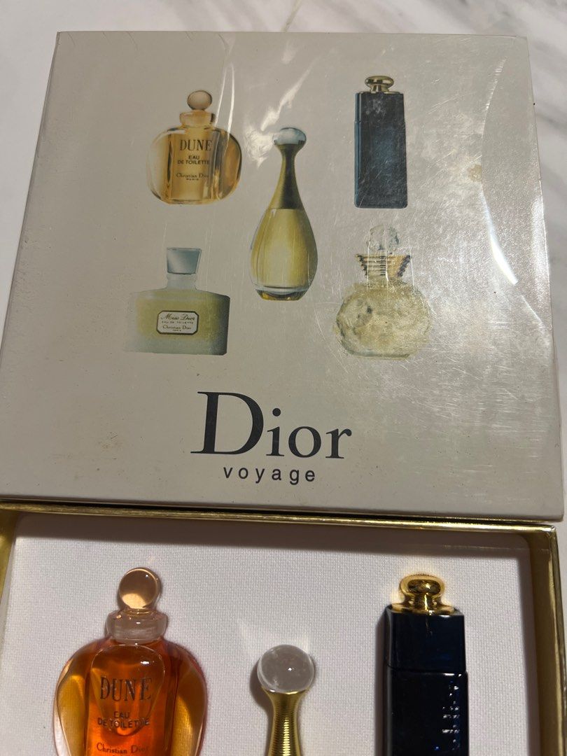 Dior voyage deals perfume mini set