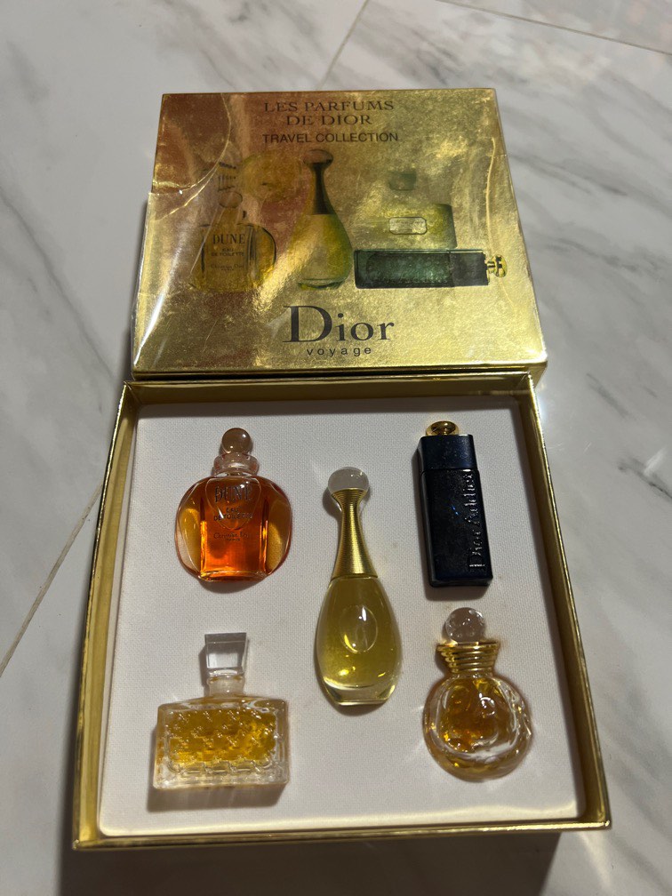 Dior voyage deals perfume mini set