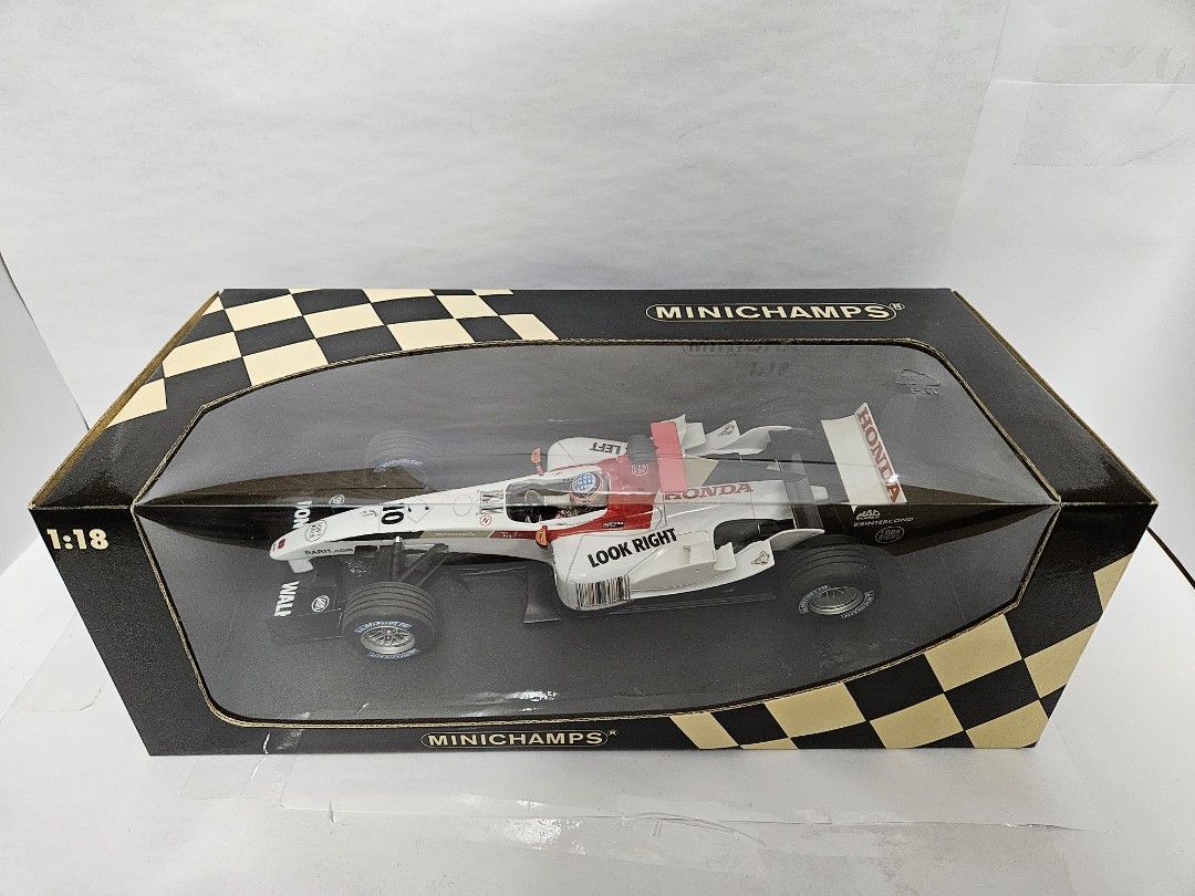 Minichamps 1:18 F1 B.A.R Honda 006 T. Sato 本田佐藤琢磨英美車隊