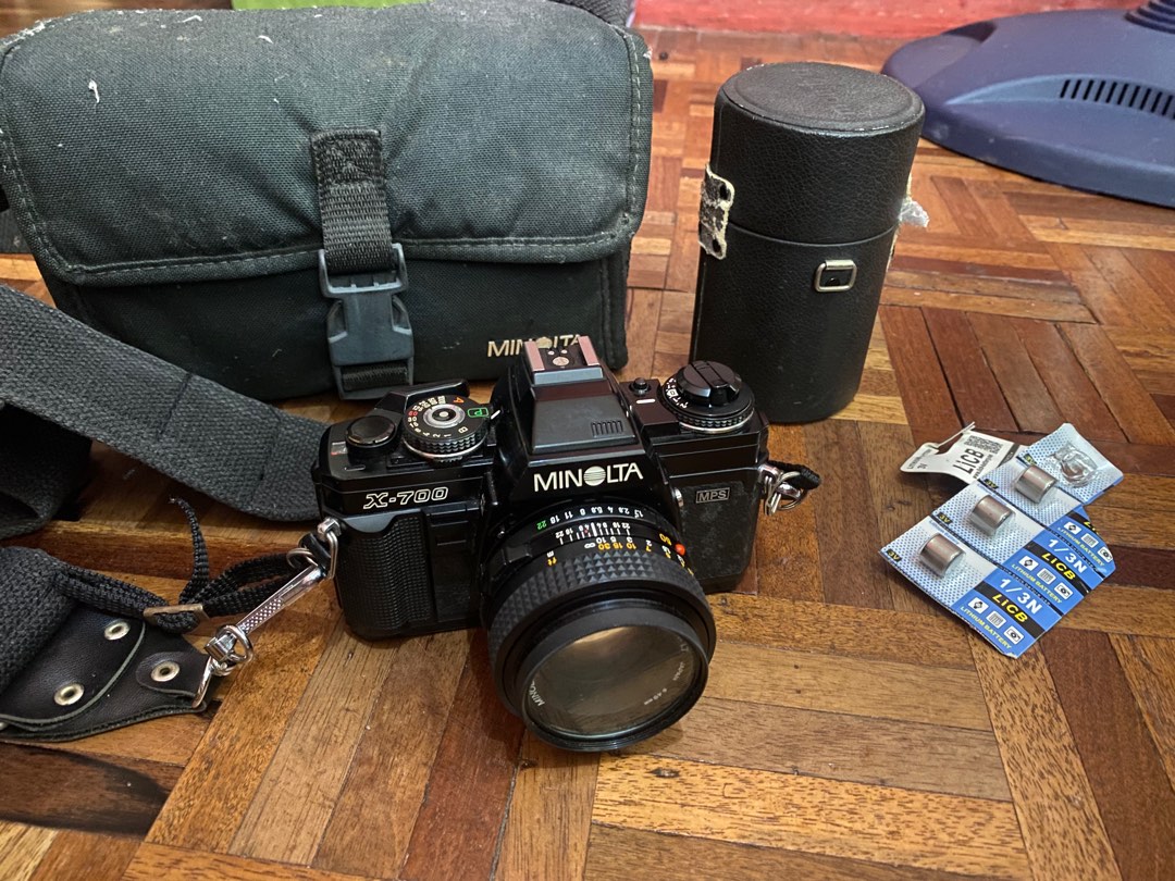 Minolta X700 Film Camera RUSH!!, Photography, Cameras on Carousell