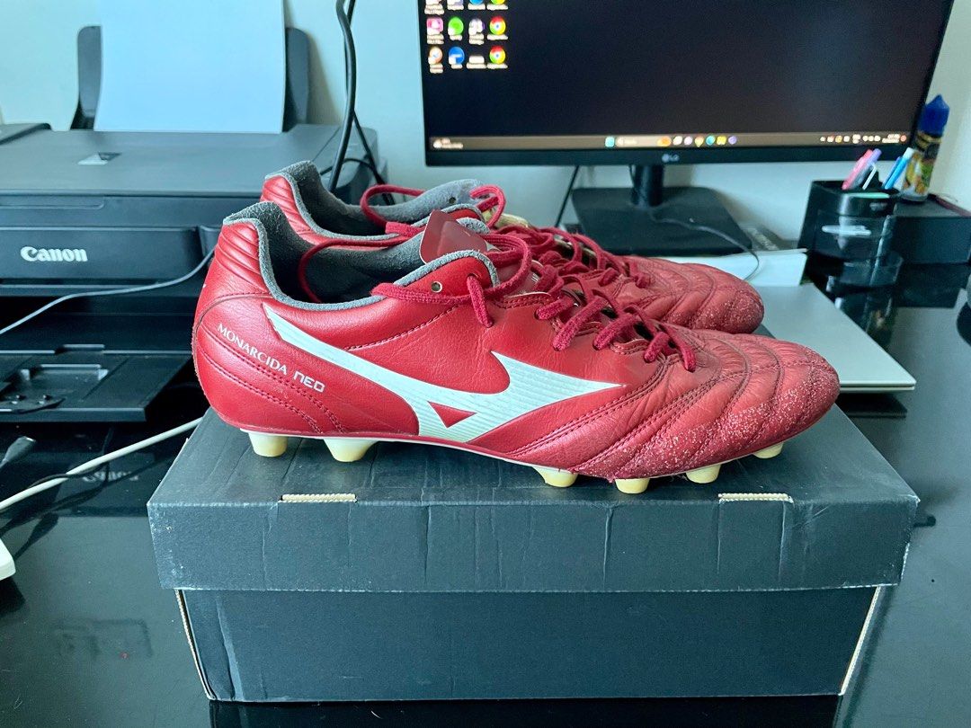 Football boot Mizuno Monarcida Neo II Wide MADE IN JAPAN First Grade