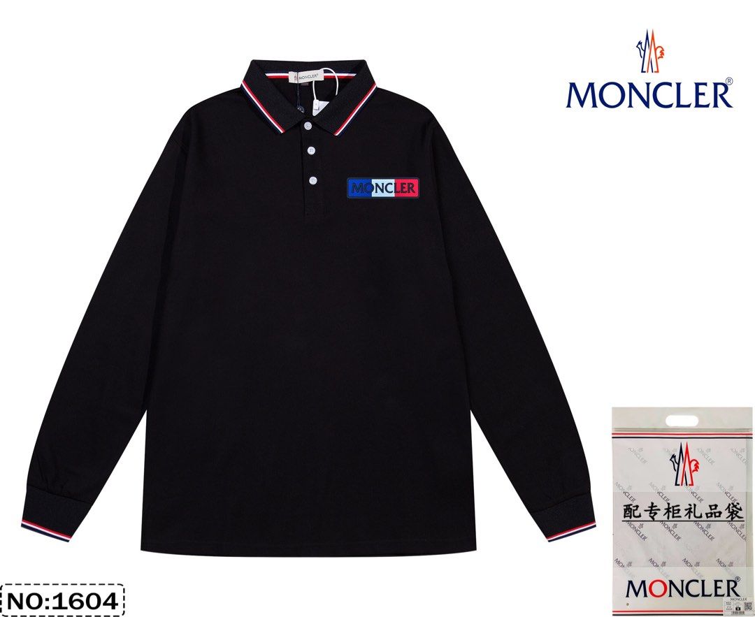 Moncler long polo cheap