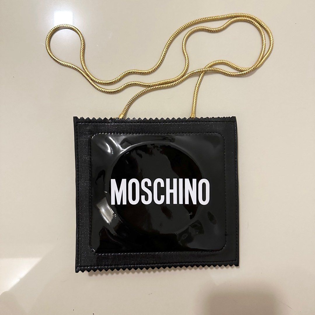 Hm moschino sales condom bag