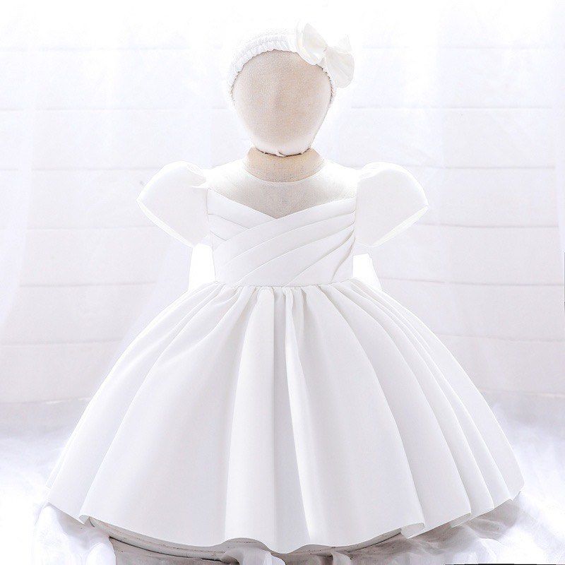 Girls First Birthday Dress Newborn Baby | Baby Girl First Birthday Gown  Dress - Girls - Aliexpress